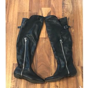 Wide Calf Over The Knee Boots